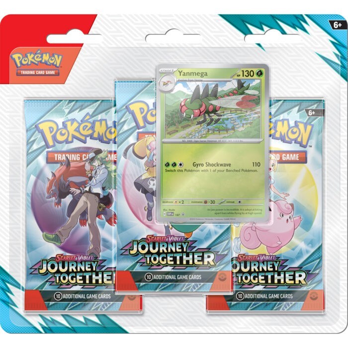 Journey Together 3-Pack Blister Yanmega