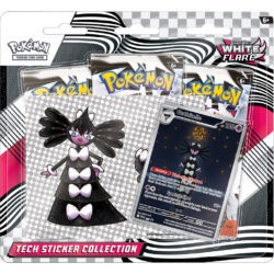White Flare Tech Sticker Collection