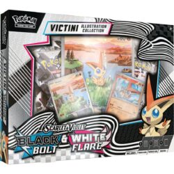 Black Bolt and White Flare Unova Victini Illustration Collection